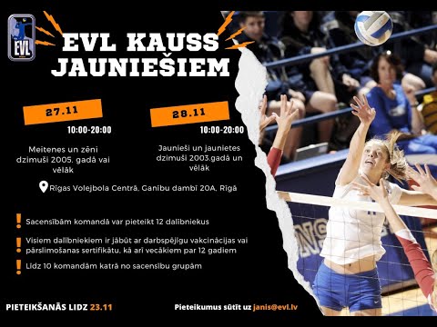 EVL kauss jauniešiem 27.11.2021 - 1.laukums