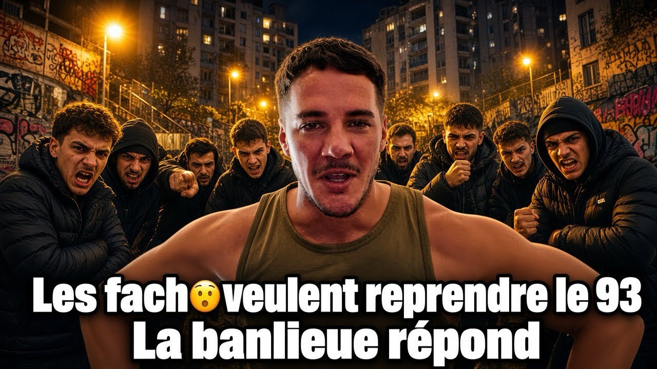 Les Fach😮 veulent reprendre Le 93 🇫🇷 La banlieue répond ‼️ (l’extrême droite part trop loin)
