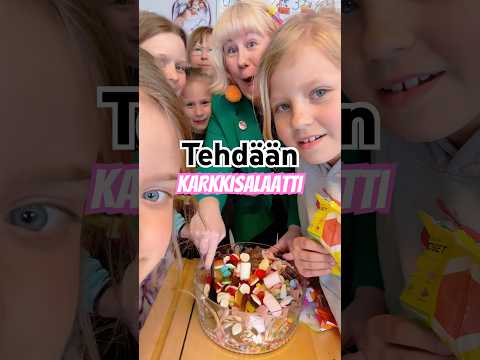 Mitä karkkeja sä toisit?! #candy #salad #summer