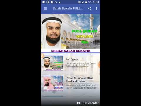 Salah Bukatir Quran Offline Video