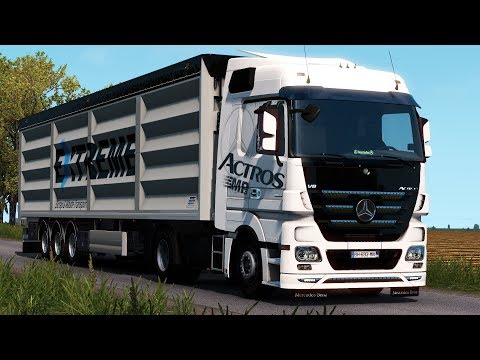 [ETS2 v1.36] Mercedes Actros MP3 Reworked v 3.0 [Schumi]