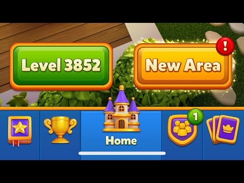 Daily play Royal Match | Level from 3844 to 3852