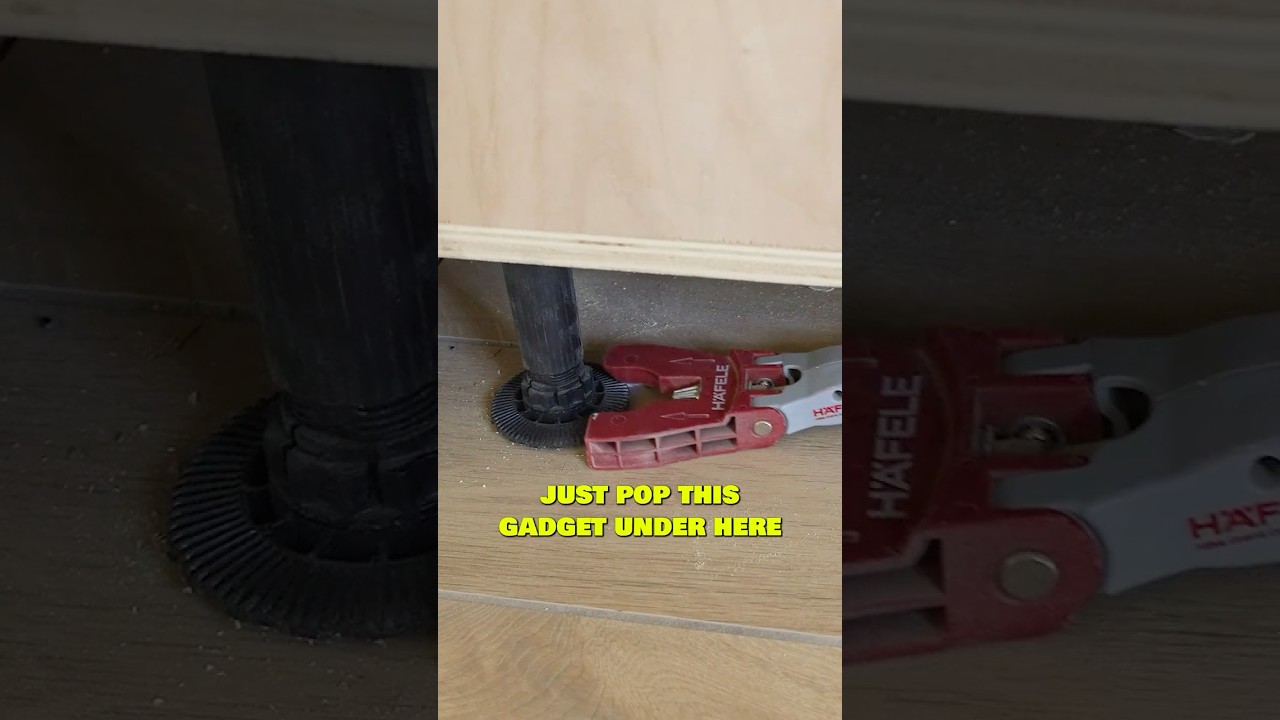 Hafele Axilo Plinth Adjusting System #shorts