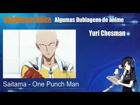 Yuri Chesman Algumas Dublagens de Animes - DublAnimes Voice