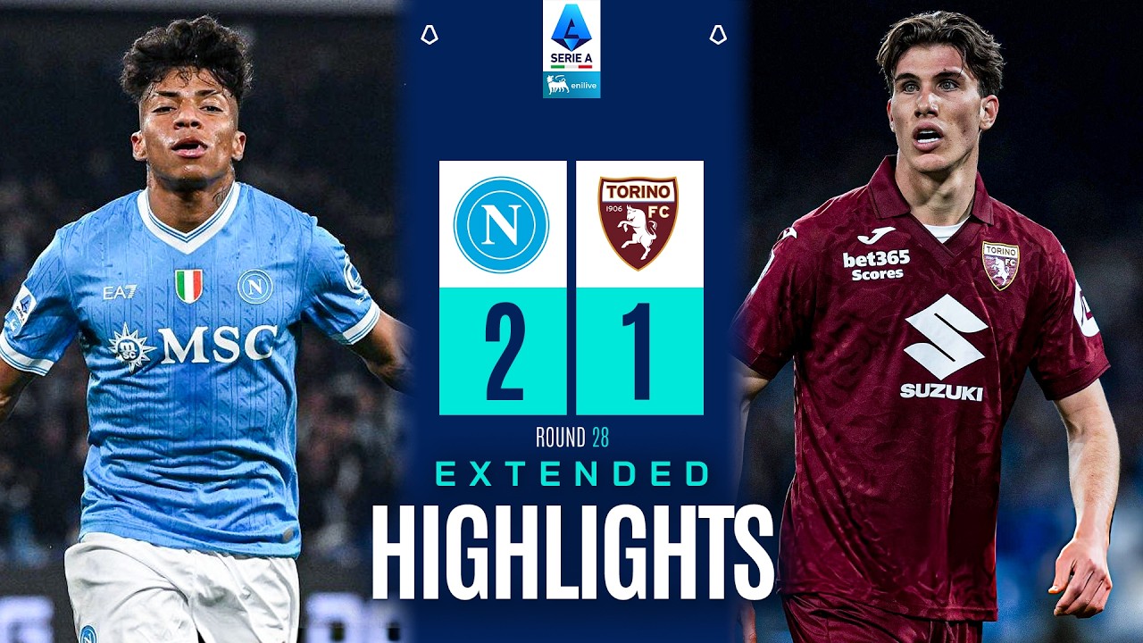 NAPOLI-TORINO 2-1 | EXTENDED HIGHLIGHTS | SERIE A 2025/26