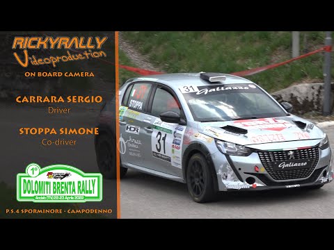 OBC CARRARA - STOPPA // 1° Dolomiti Brenta Rally 2022 // P.S.4 Sporminore - Campodenno