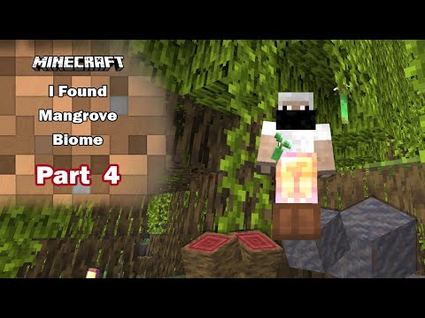 #4 - Finally I Found Mangrove Biome - Minecraft but SOMETHING BIG | in Hindi | Blackclue Gaming