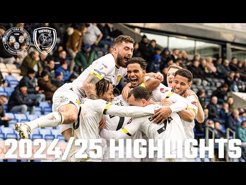 2024/25 HIGHLIGHTS: Shrewsbury Town v Burton Albion