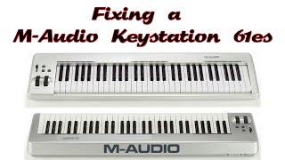 Video thumbnail for M Audio Keystation 61es USB problem by Angelo Coelho Tech