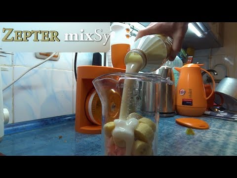 🍹ZEPTER mixSy 📚ИНСТРУКЦИЯ🥦🍌ПРИГОТОВИЛ КОКТЕЙЛЬ