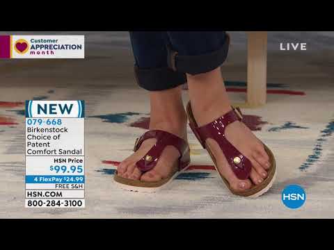 Birkenstock Arizona Patent TwoStrap Comfort Sandal