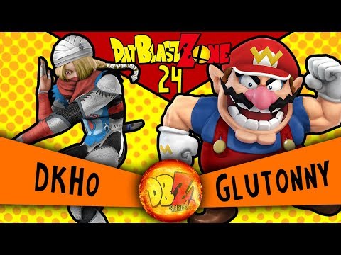 DAT BlastZone 24 - Top 8 - Singles Losers Final - DKHo vs. Glutonny