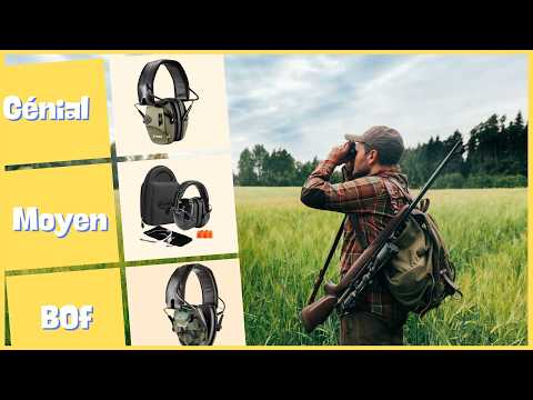 Casque anti-bruit chasse : lequel choisir en 2024 ?