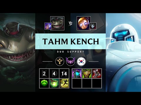 Tahm Kench Support vs Blitzcrank - KR Master Patch 25.16