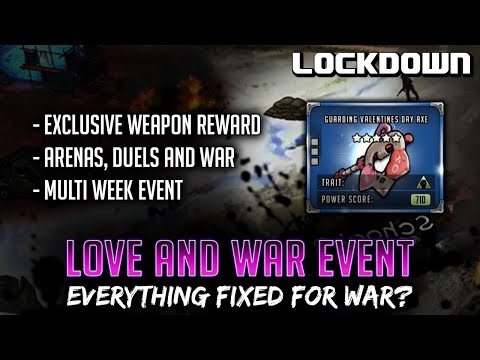 TWD RTS: Love and War Event! Everything Fixed for CRW? Walking Dead: Road to Survival
