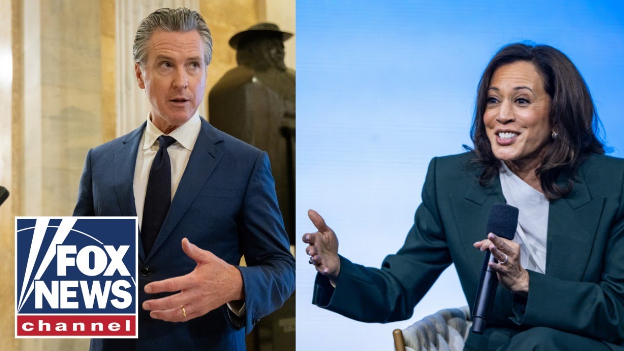 CONNIVING KAMALA: Is Harris sabotaging Gavin Newsom’s presidential run?