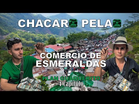 Comercio de esmeraldas más grande del occidente de Boyacá, en chacaro pelao, en la mina de Coscuez