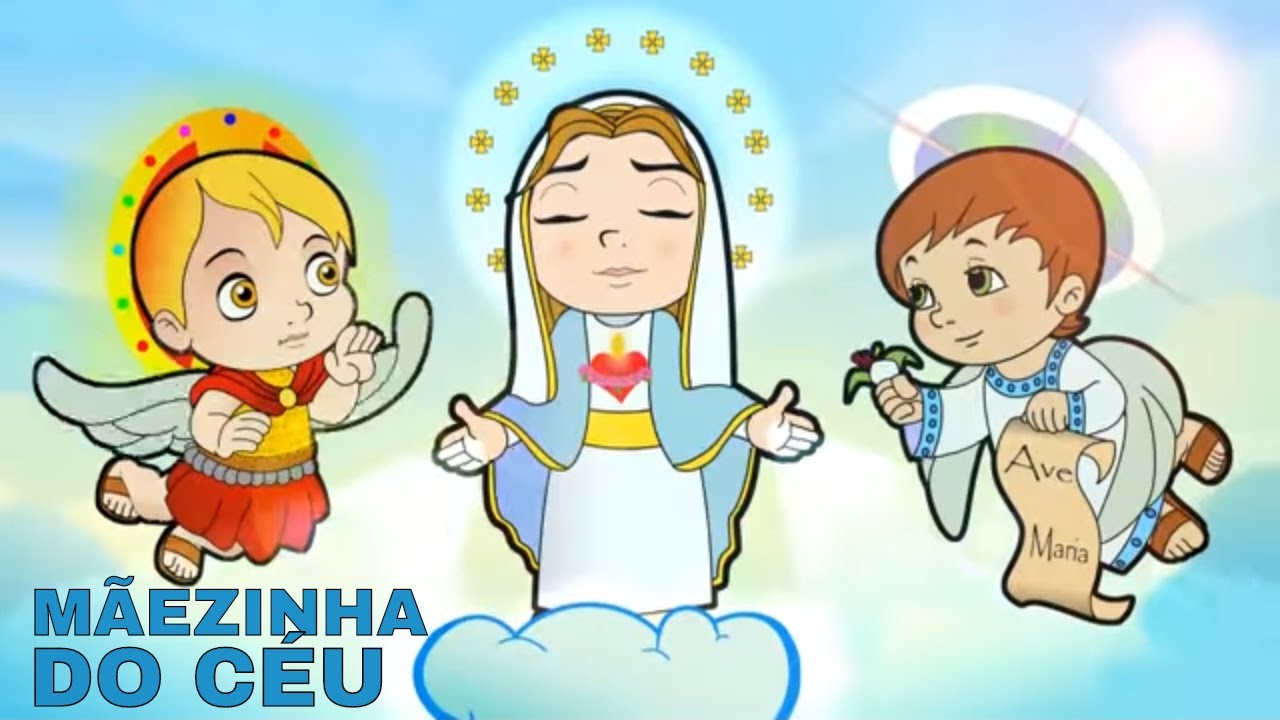 Musical católico Mãezinha do Céu | música para bebe Arte Piedosa
