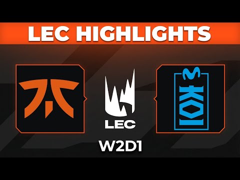 FNC vs MKOI Highlights | LEC 2026 Versus | Fnatic vs Movistar KOI by Onivia