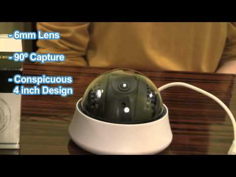 TITAN Sony HD CCD 4 Inch Dome Home and Business Indoor and Outdoor Security Camera | Overview