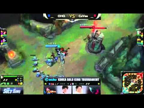 Korea Solo King Day 5 CuVee Vs Ohq Game 1