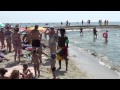 Ребята с барабанами на пляже в ЖП - Алала 