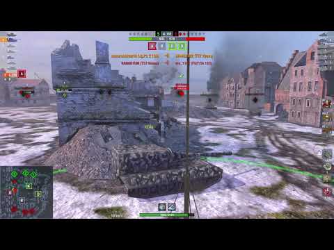 MAD GAMES! Wot Blitz Jg Pz E100 6000 dmg 2 kill
