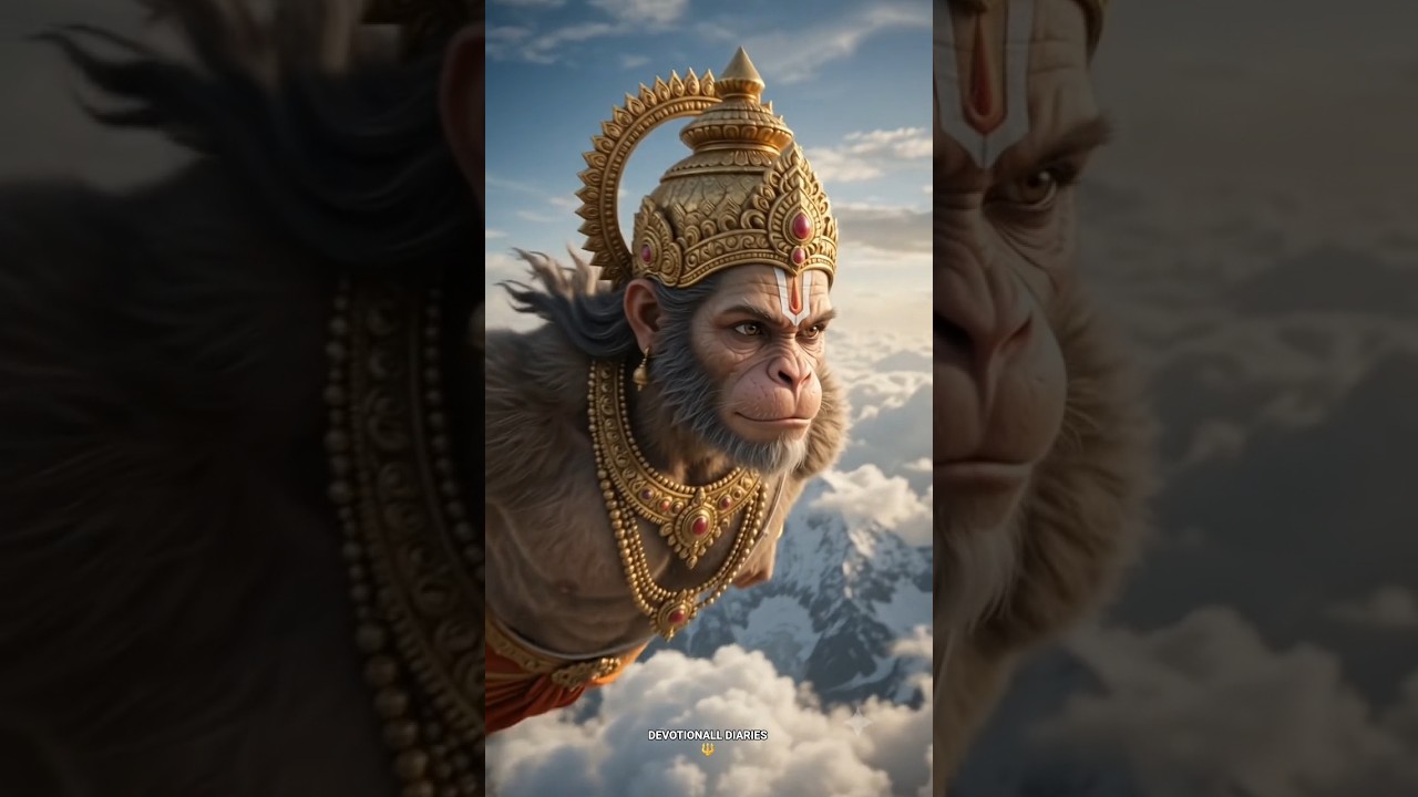 hey Anjani sut Ho Jag mein Tum Bal aur buddhi ke Dham kapishwar 🙏🚩 #shorts #ram #hanuman