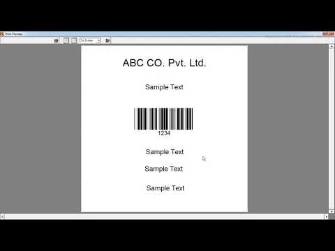 Barcode Label Designing Software