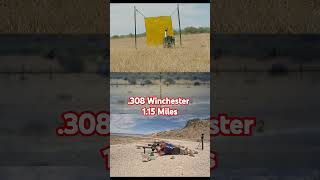 .308 Winchester 1.15 Miles. Target is a paint can. @DNTOptics