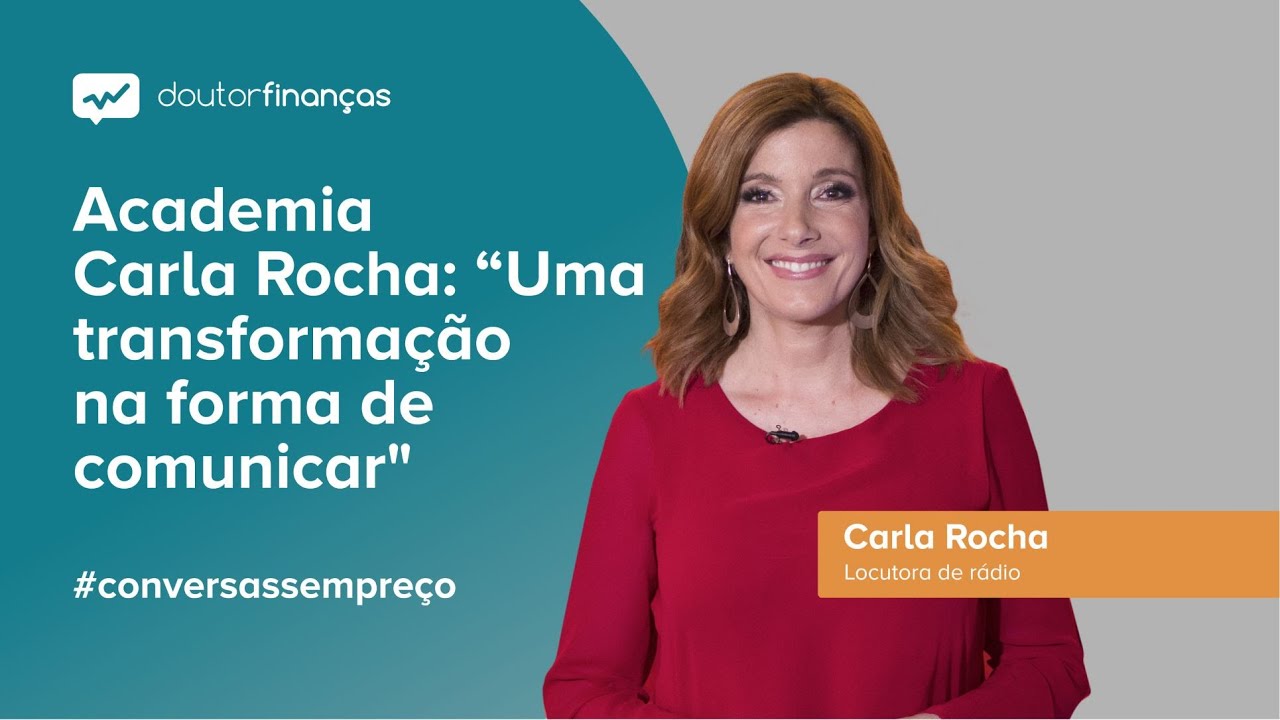 Imagem de um ecrã onde se vê o programa Conversas sem Preço com a entrevista a Carla Rocha sobre rádio