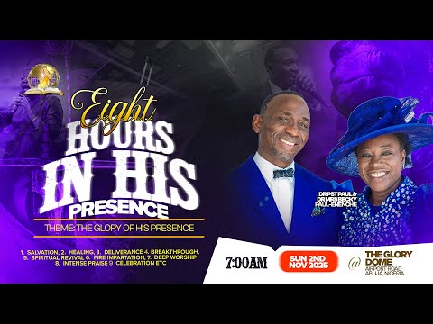 NOVEMBER 2025 BLESSING SUNDAY SERVICE || 8 HOURS IN HIS PRESENCE || 02-11-2025