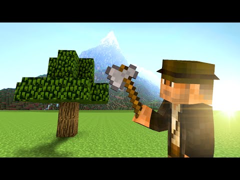 Cubey - EXPLODING TREE TRAP! - Minecraft Tutorial