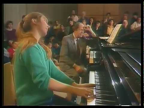 Piano Masterclass Gyorgy Sebok 1987 part 1 of 6