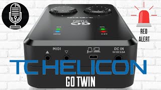 Video thumbnail for TC Helicon GO Twin - Audio Interface - Test / Review - Far Superior To The Solo by Obscure Mics