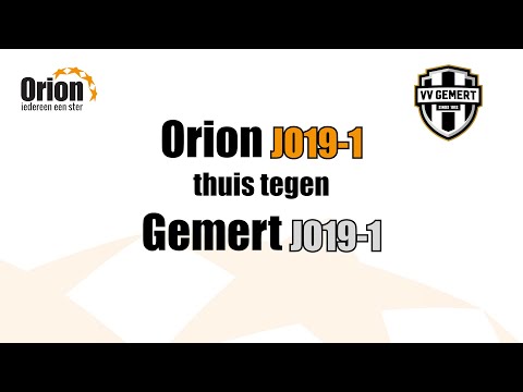 Orion JO19-1 vs Gemert JO19-1 (18 mrt 2023)