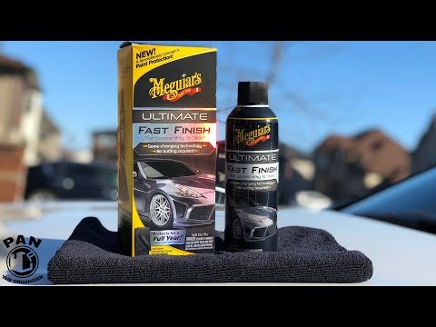 MEGUIAR'S ULTIMATE FAST FINISH : A Great Paint Sealant That's Easy to Apply!