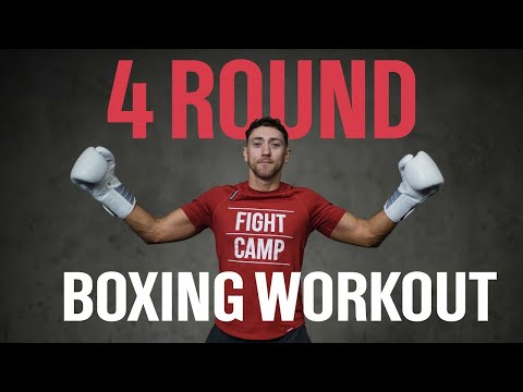 Home Boxing Cardio: 4-Round Heavy Bag Workout to Burn Fat and Build Stamina