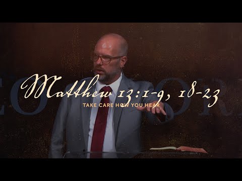 Matthew 13:1-9, 18-23 | Chris Lent | A.D. Oct 20, 2024 - YouTube