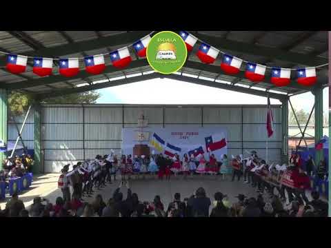 Acto fiestas patrias Escuela Elías Sánchez 2024