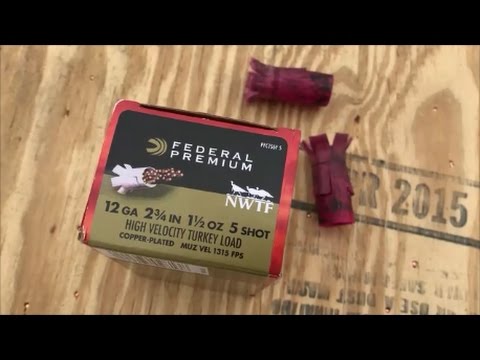 Ammo Test! 12 Gauge Rifled Foster Slug - Federal TruBall Deep Penetrator