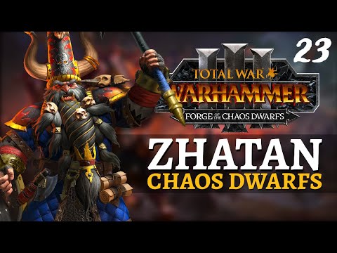 THE ICE-FORGED LEGION | Immortal Empires - Total War: Warhammer 3 - Chaos Dwarfs - Zhatan #23