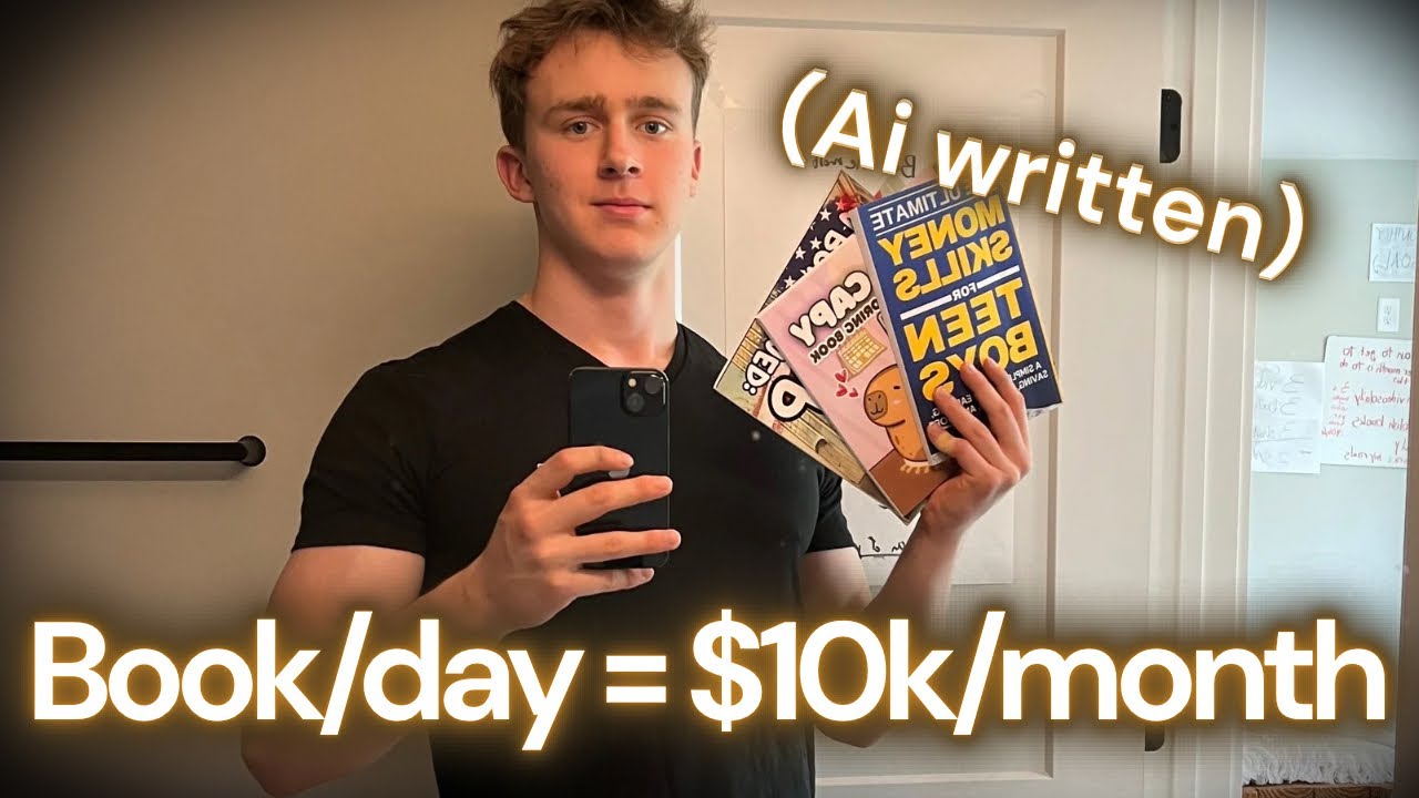 How to write 1 book everyday with AI (and make $10k/month)