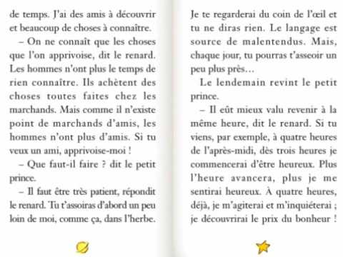 Le Petit Prince - Chapitres 20 et 21 - On ne voit bien qu'avec le coeur