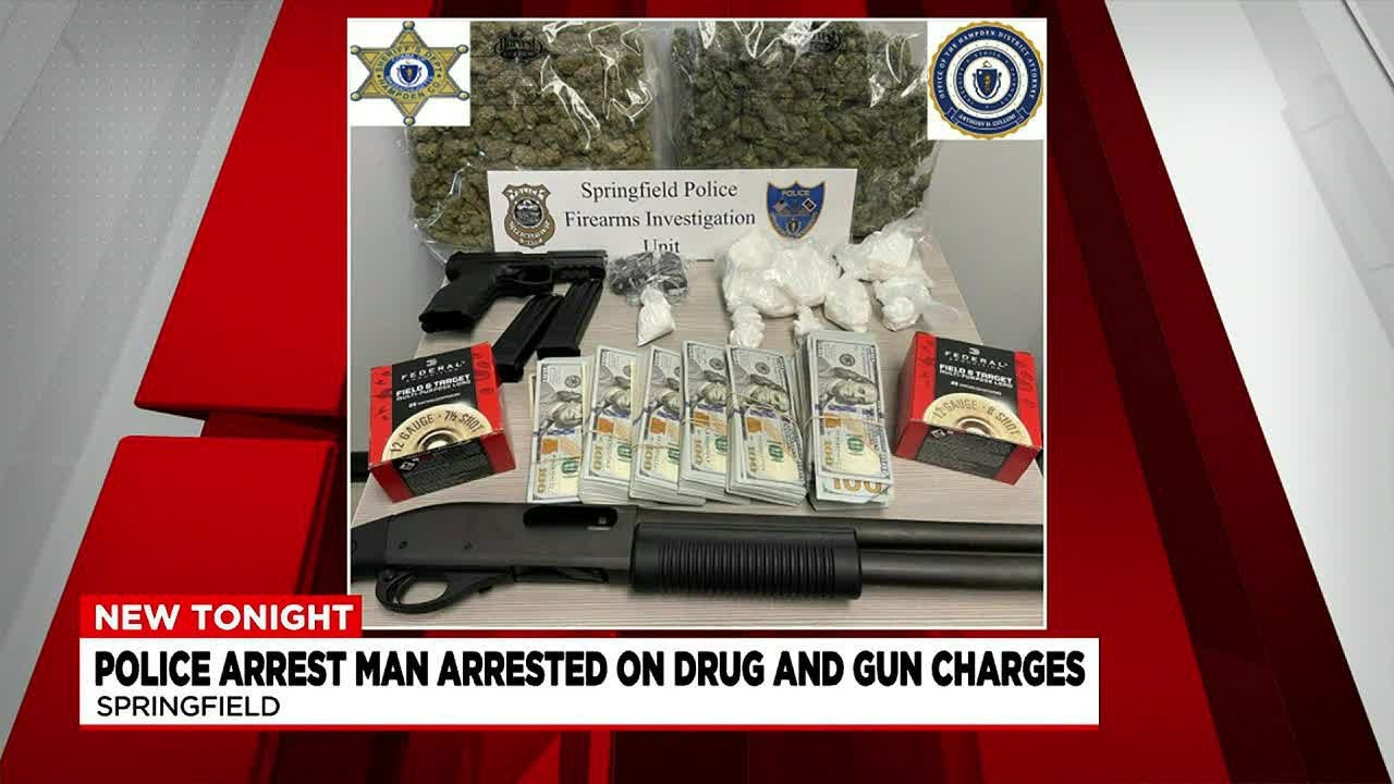 Springfield man arrested following firearms and drug trafficking investigation