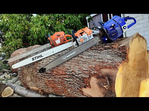 Big chainsaws in big wood - 2023 edition (Stihl MS881, Husqvarna 3120xp & FarmerTec G888)