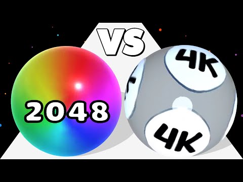 MERGE RUN 2048 /vs ROLLING DOUBLES ∞ ASMR Gameplay Android iOS ✦ Merge Master Gameplay