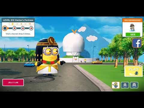 Despicable Me2: Minion Rush - Level 513 - Visiting Secret Areas.