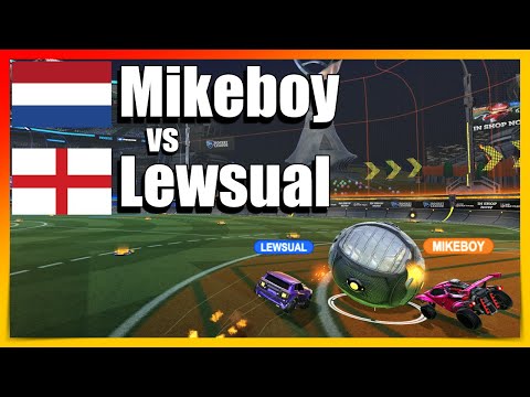Mikeboy vs Lewsual | The Netherlands vs England | Ranked Rocket League 1v1
