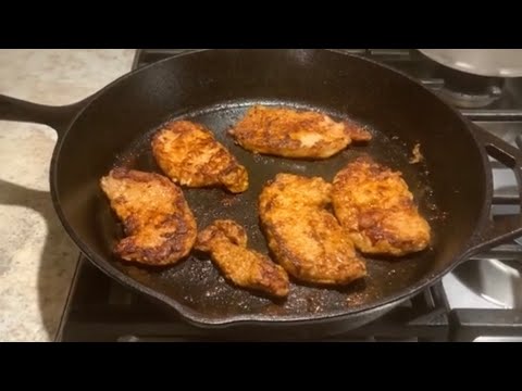 This little trick keeps boneless, lean pork chops from being dry. #TheCheatingGourmet.